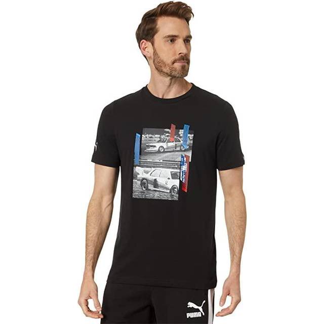 PUMA Men's Standard BMW M Motorsport Graphic Tee  Black 23  Small