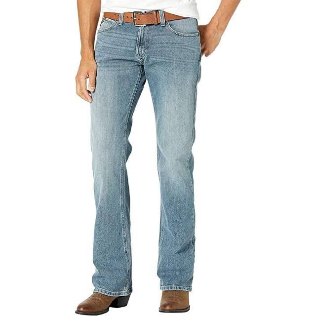 Men's M7 Rocker Stretch Legacy Boot Cut Jeans in Drifter Cotton, Size 33 38, by Ariat