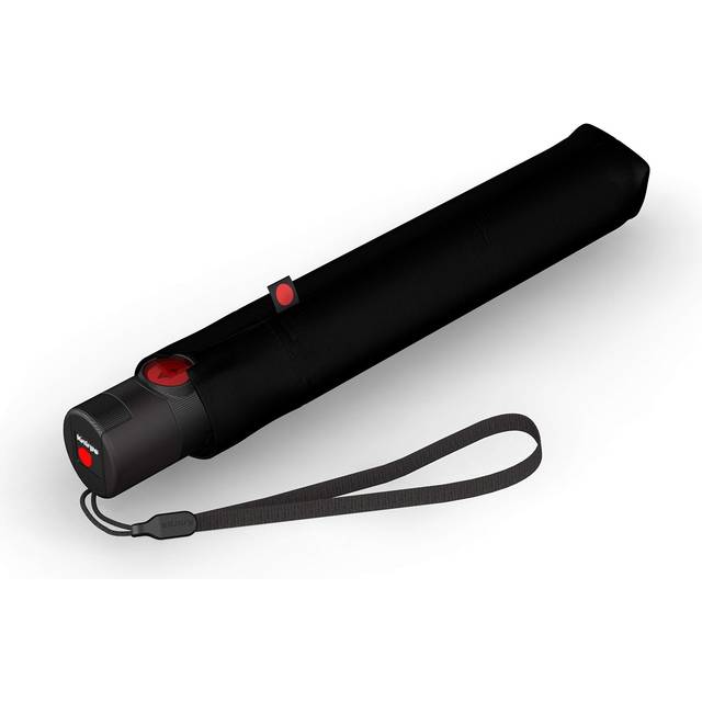 Knirps Ultra U.200 medium Duomatic fickparaply - automatisk öppning och stängning - stormbeständig - vindtät, Noir, 26.00