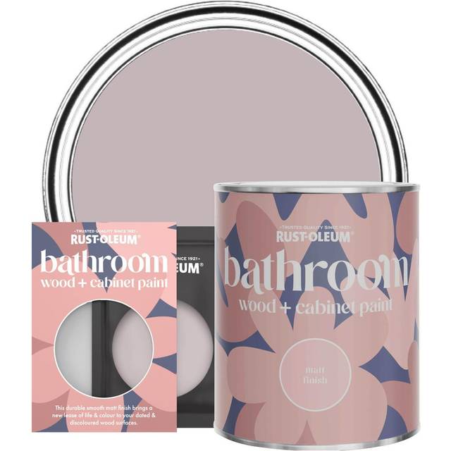 Rust-Oleum Bathroom Wood & Cabinet Paint, Matt Finish - LILAC WINE - 750ml - Purple