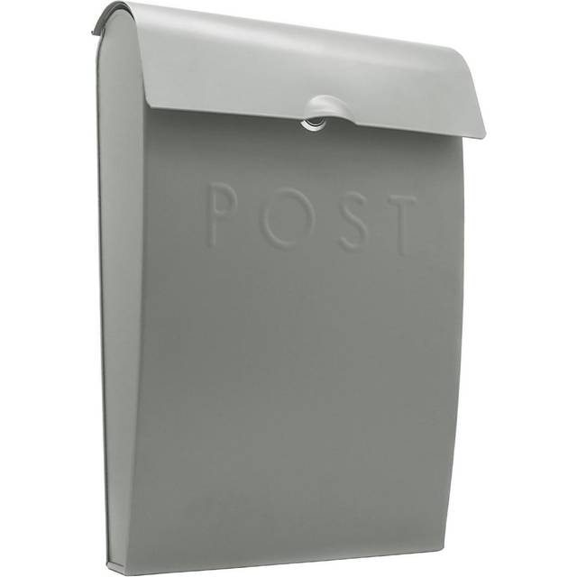 Wall Mounted Post Box in Grey | M&W New