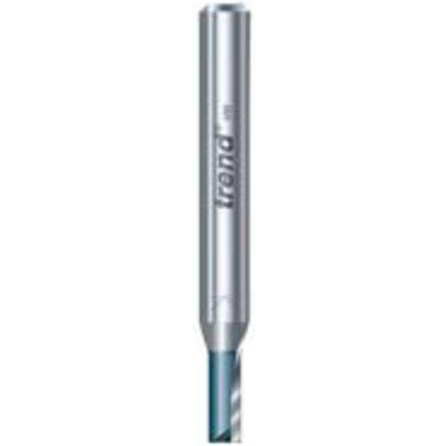 Trend c009x1/4tc c009 7.1mm 9/32" x 1/4" straight tct router cutter bit