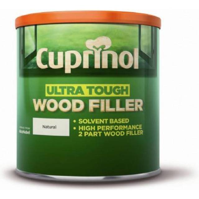 Cuprinol 5092527 Ultra Tough Wood Filler Exterior Woodcare, White 250g