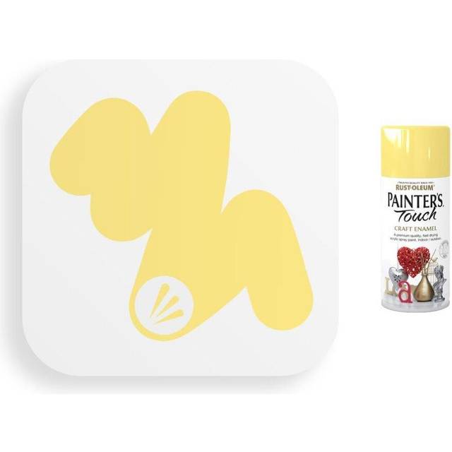 Rust-Oleum Buttercup Yellow Gloss Spray Paint Painter's Touch Craft Enamel 150ml
