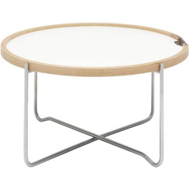 Carl Hansen & Søn CH417 Tray brickbord rostfritt stål Rökoljad ek