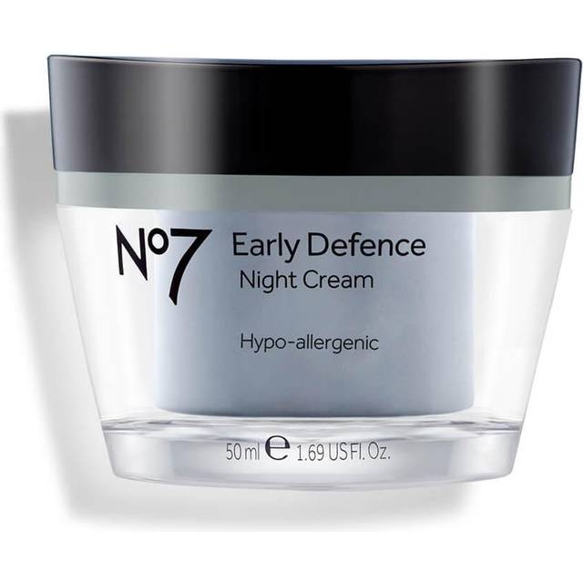 No7 early defence night cream 50ml hypo-allergenic vitamin a bnib