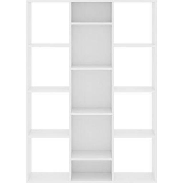 vidaXL Room Divider/Book Cabinet Concrete Grey 100x24x140 cm Engineered Wood