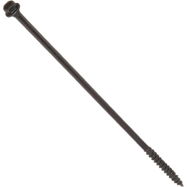 "Hillman 47814 TimberTite Landscape Screw  Steel  1/4"""" x 8""""  50-Pack"