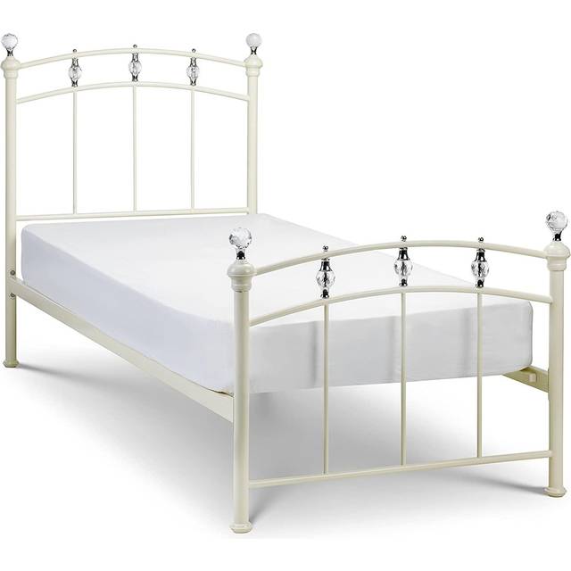 Julian Bowen Sophie 3ft Single Ivory Metal Bed Frame