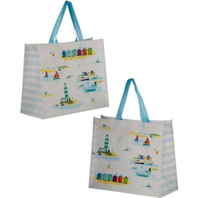 Seaside and Beach Design Durable Reusable Shopping Bag