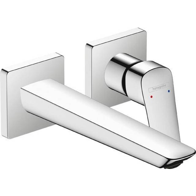 Hansgrohe Logis Chrome Concealed Single Lever Basin Mixer Tap With Spo