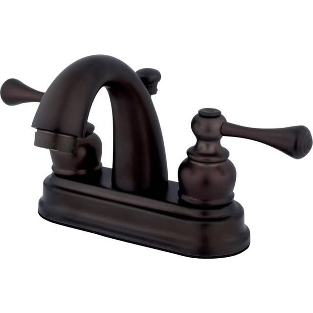 Kingston Brass GKB5615BL 4 in. Centerset Bathroom Faucet  Oil Rubbed Bronze