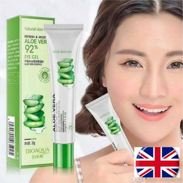 Aloe Vera Eye Cream Gel Natural Eye Care Whitening Moisturizing Anti-aging Wrinkle Remove Dark Circles Snail Cream