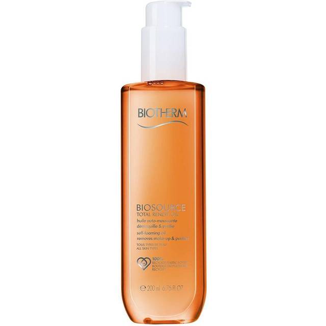 Biotherm Biosource Total Renew Oil Cleanser 200ml - Bedste makeup fjerner - Dinskønhed.dk