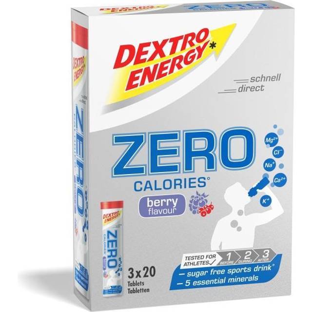 Dextro Energy 3 x Kosttillskott Zero Calories Berry 3-pack
