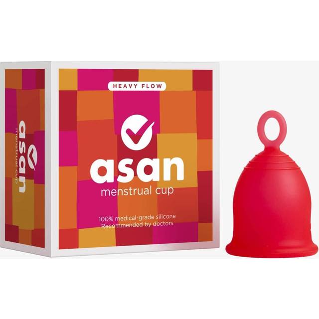 Asan Menstrual Cup Medical Grade Silicone Light Medium Flow