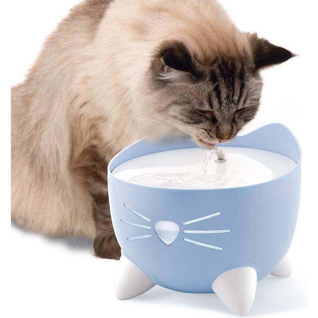 Catit pixi cat drinking fountain fresh water fountain for cats led 4 colours