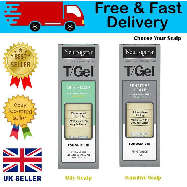 Neutrogena T-Gel Oily Scalp Anti-Dandruff Shampoo 150ml