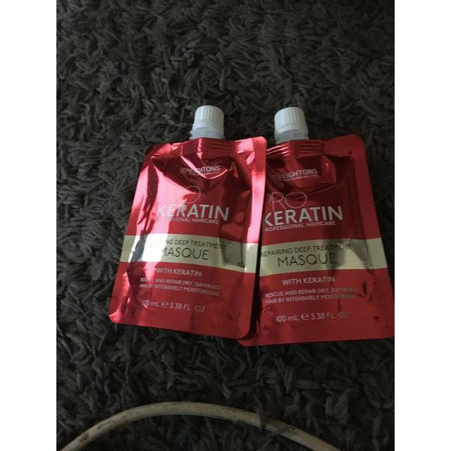 Creightons Pro-Keratin Repairing Deep Hair Treatment Masque 100ml - 11 x 17 x 2cm