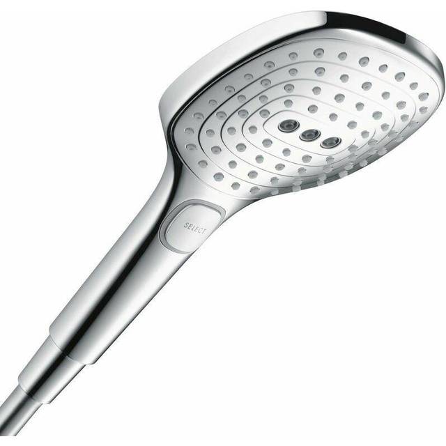 Hansgrohe Raindance Select E 120 3 Jet EcoSmart Shower Handset in Chrome ABS