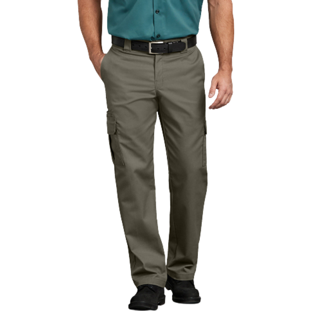 Dickies Mens Regular Straight Flex Twill cargo Pant  Hunter green camo