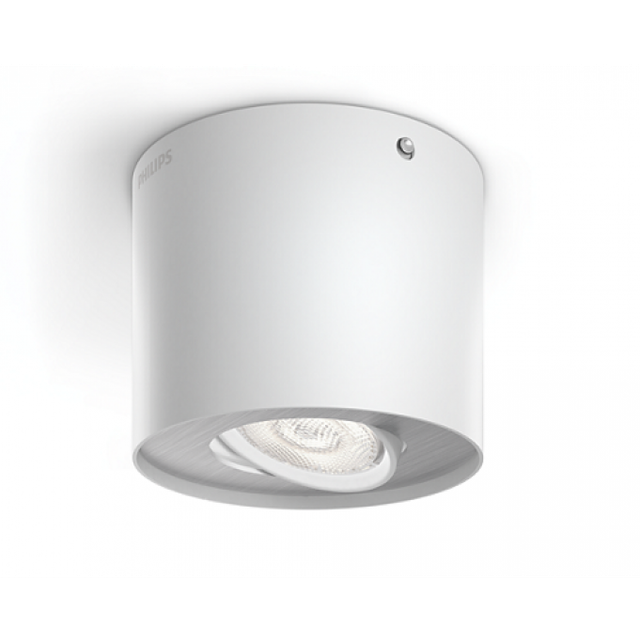 Philips myLiving LED-spot-fas, metall, 4,5 watt, vit, 1 st (1-pack)