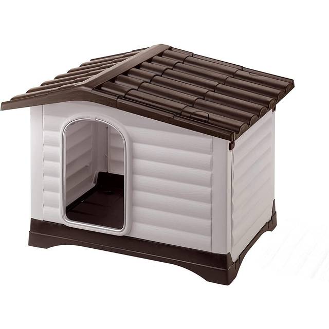 Ferplast Dogvilla Plastic Dog Kennel - Dogvilla 90: 88 x 72 x 65 cm (L x W x H)