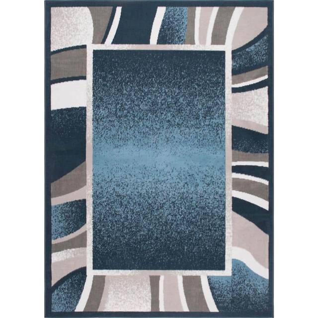 Home Dynamix Lyndhurst Rotana Modern Area Rug  contemporary BluegrayIv