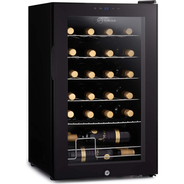 Subcold Viva24 LED Wine Fridge | 24 Bottles Wine Cooler | 63 Litre