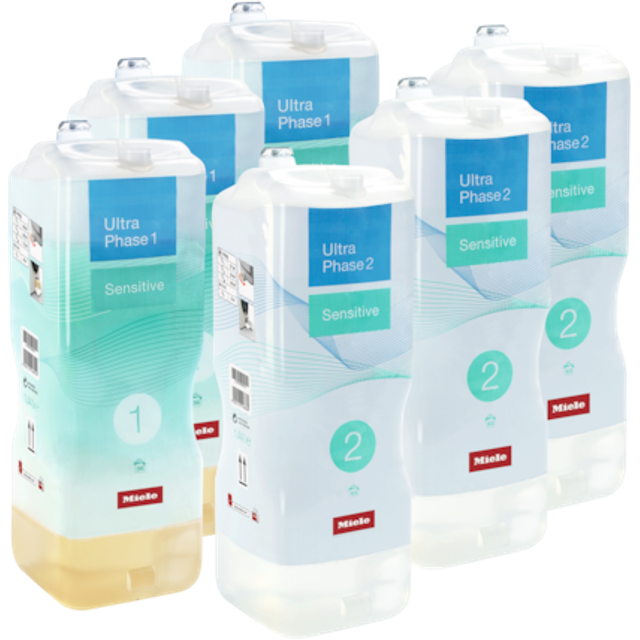 Miele - Set 6 UltraPhase Sensitive – Tvättmedel