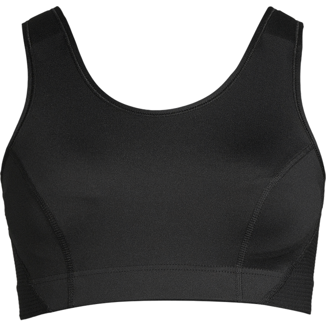 Pulse Sports Bra Dam, Svart, L (D-kupa)