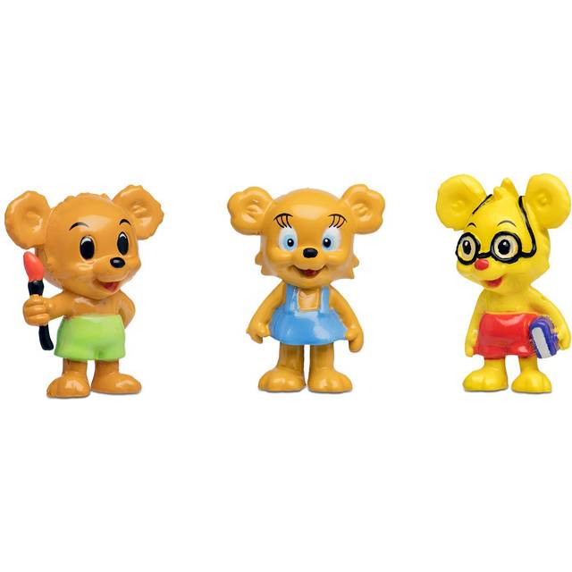 Bamse Figurset Nalle-Maja, Brum & Teddy