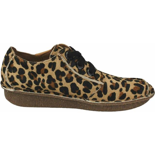 (Multi, UK 3.5) Ladies Clarks Comfortable Lace Up Shoes Funny Dream