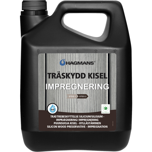 Hagmans Träskydd kisel, impregnering, 4 L