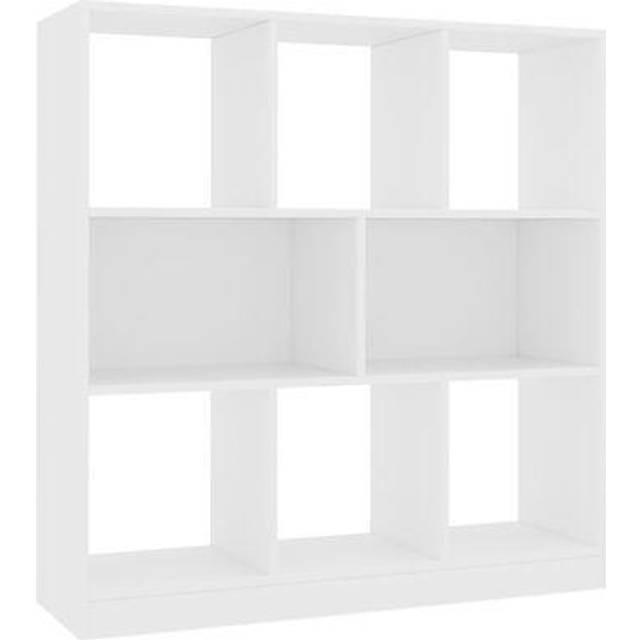 vidaXL Book Cabinet Sonoma Oak 97.5x29.5x100 cm Engineered Wood - Brown
