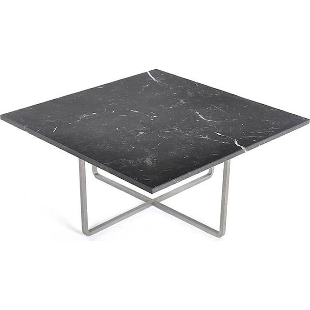 Ox Denmarq - Ninety Soffbord 80 Cm Svart Underrede Marmor - Grön