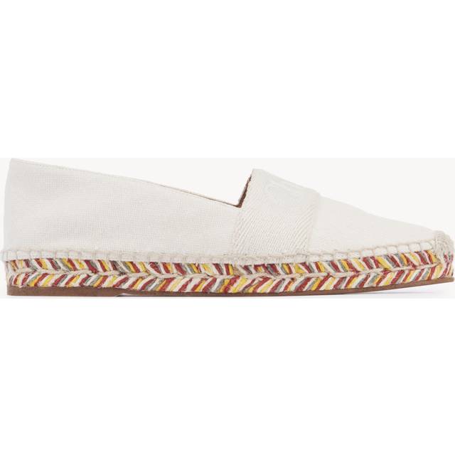 Chloé Off-White Piia Espadrilles - 00L Pearly Grey - IT 35