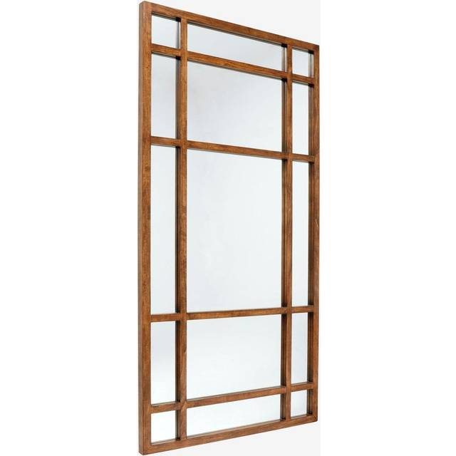 Nordal - SPIRIT wall mirror - Spegel - Iron - Black - H: 203,5 x B: 101,5 x W: 3 cm