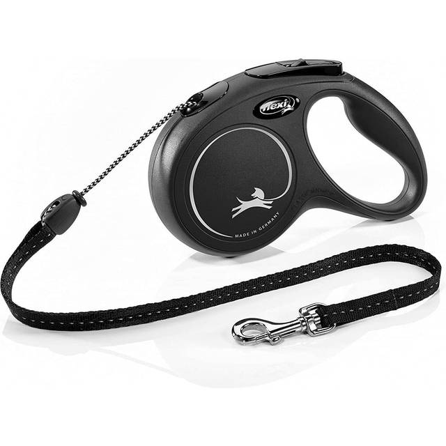 flexi New Classic rope line S black, 5 m - flexi New Classic rope line S black, 5 m