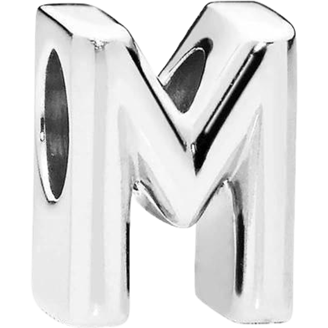 Pandora Charms Letter M sterling silver charm 797467
