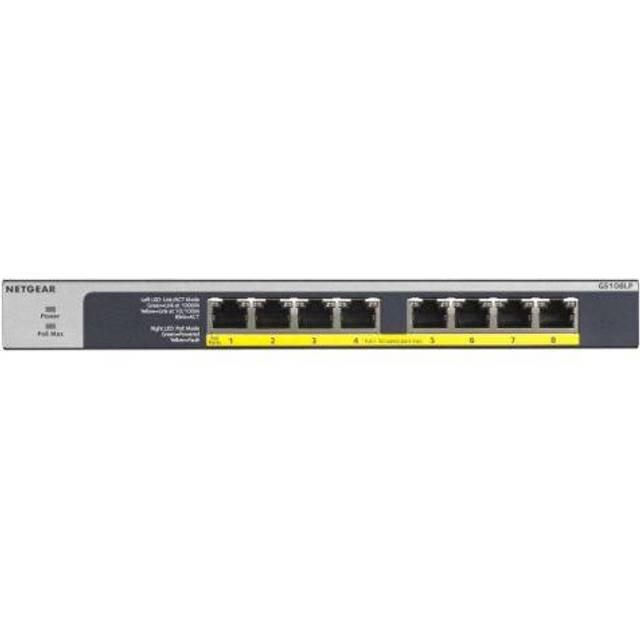 NETGEAR GS108LP 8 Port PoE Unmanaged Gigabit Switch