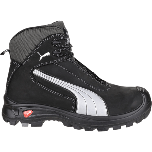 Puma Safety Cascades Mid S3 Safety Boot Black 10 Colour: Black, Size: