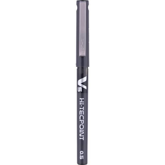 Pilot Hi-Tecpoint V5 Rollerball Pen Fine 0.3 mm Black Pack of 12