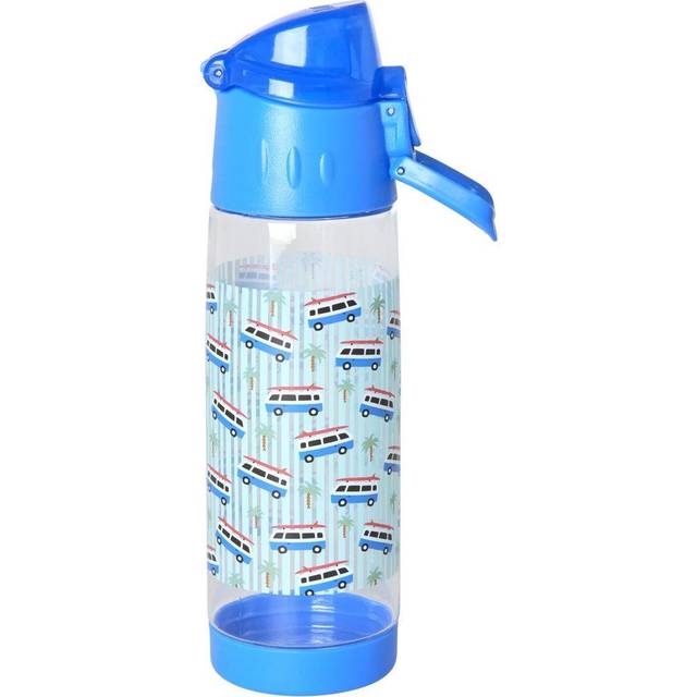 RICE Rice children's water bottle 50 cl Car print-blue