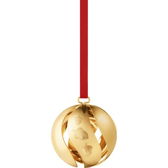 Georg Jensen 2023 Ball Gold Juletræspynt 5.4cm