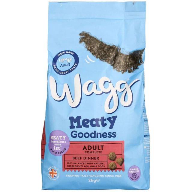 Wagg Meaty Goodness Adult Complete Beef Dinner Dry Dog Food