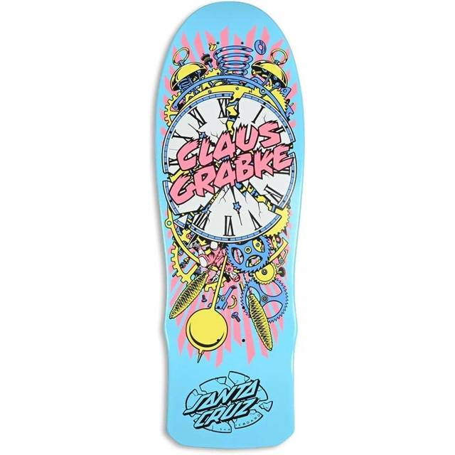 Santa Cruz Skateboard Reissue Deck Grabke Exploding Clock 10
