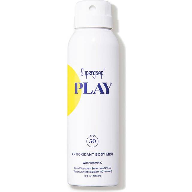 Supergoop! PLAY Antioxidant Body Mist w/ Vitamin C  3 fl oz - SPF 50 PA++++ Broad Spectrum Sunscreen - Body Spray for Sensitive Skin - Clean Ingredien