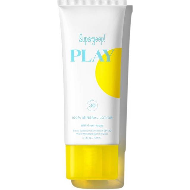 Supergoop! PLAY 100% Mineral Lotion SPF 30 with Green Algae 3.4 fl. oz. in N/A - Beauty: NA. Size all. (all)