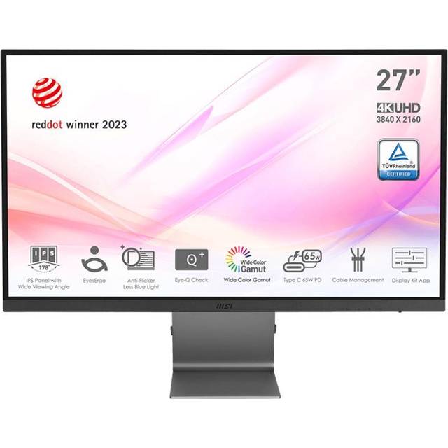 MSI Modern 27" 4K UHD IPS Business Class Monitor with USB-C